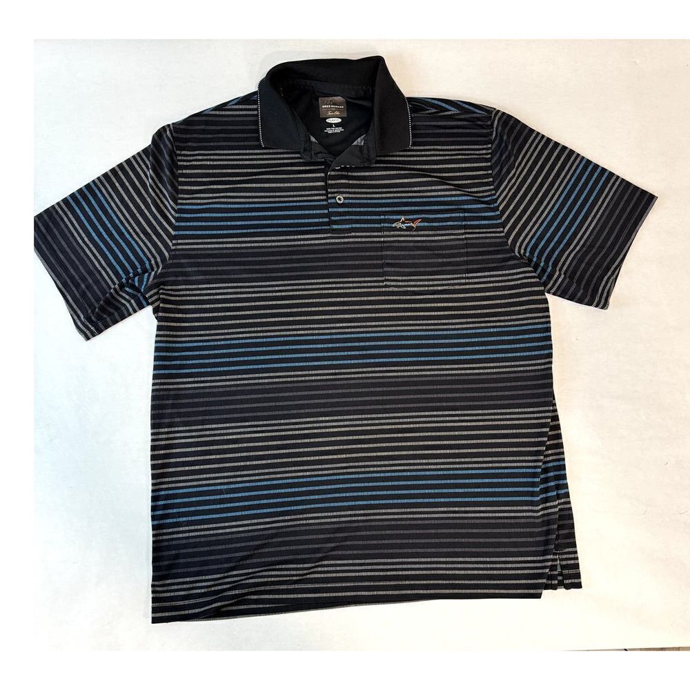 Greg Norman for Tasso Elba Golf Polo Shirt PlayDry - Size Large